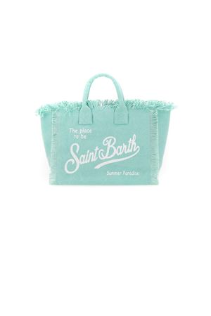 Colette bag in aquamarine cotton canvas SAINT BARTH KIDS | COL000100711L